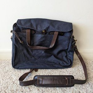 Filson Rugged Twill Original Briefcase in Navy
